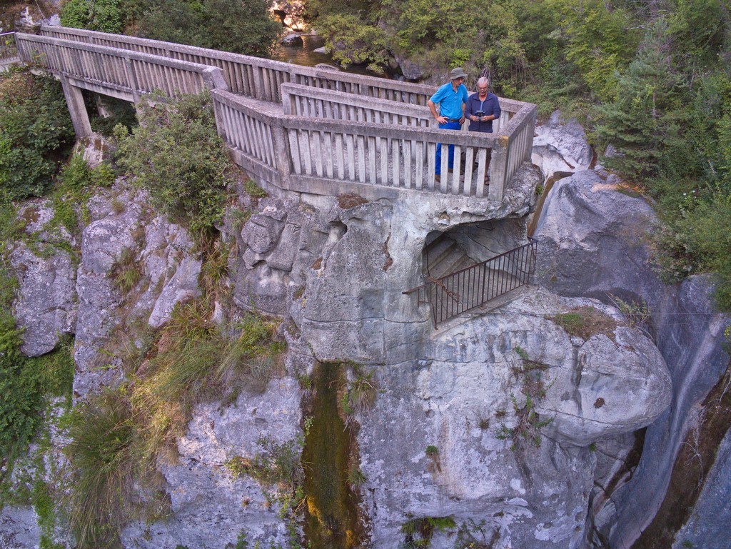 Le belvédère du Saut du Loup