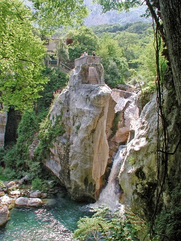 Le belvédère du Saut du Loup